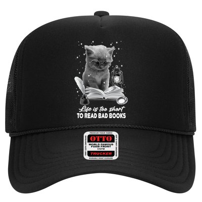 Bookaholic Life Is Too Short To Read Bad Books Bookish Great Gift Trucker Hat