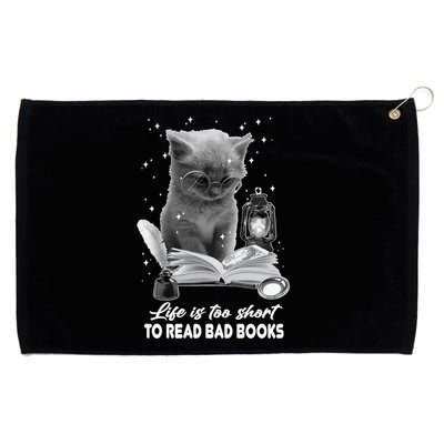 Bookaholic Life Is Too Short To Read Bad Books Bookish Great Gift Grommeted Golf Towel
