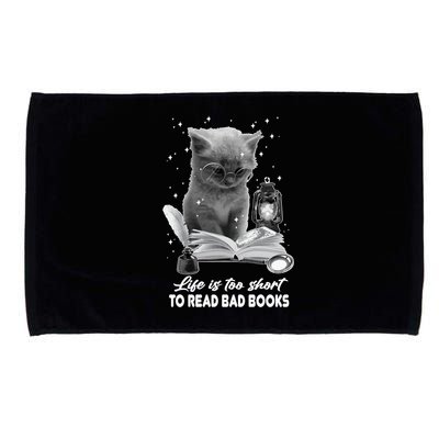 Bookaholic Life Is Too Short To Read Bad Books Bookish Great Gift Microfiber Hand Towel