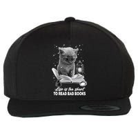 Bookaholic Life Is Too Short To Read Bad Books Bookish Great Gift Wool Snapback Cap