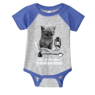 Bookaholic Life Is Too Short To Read Bad Books Bookish Great Gift Infant Baby Jersey Bodysuit