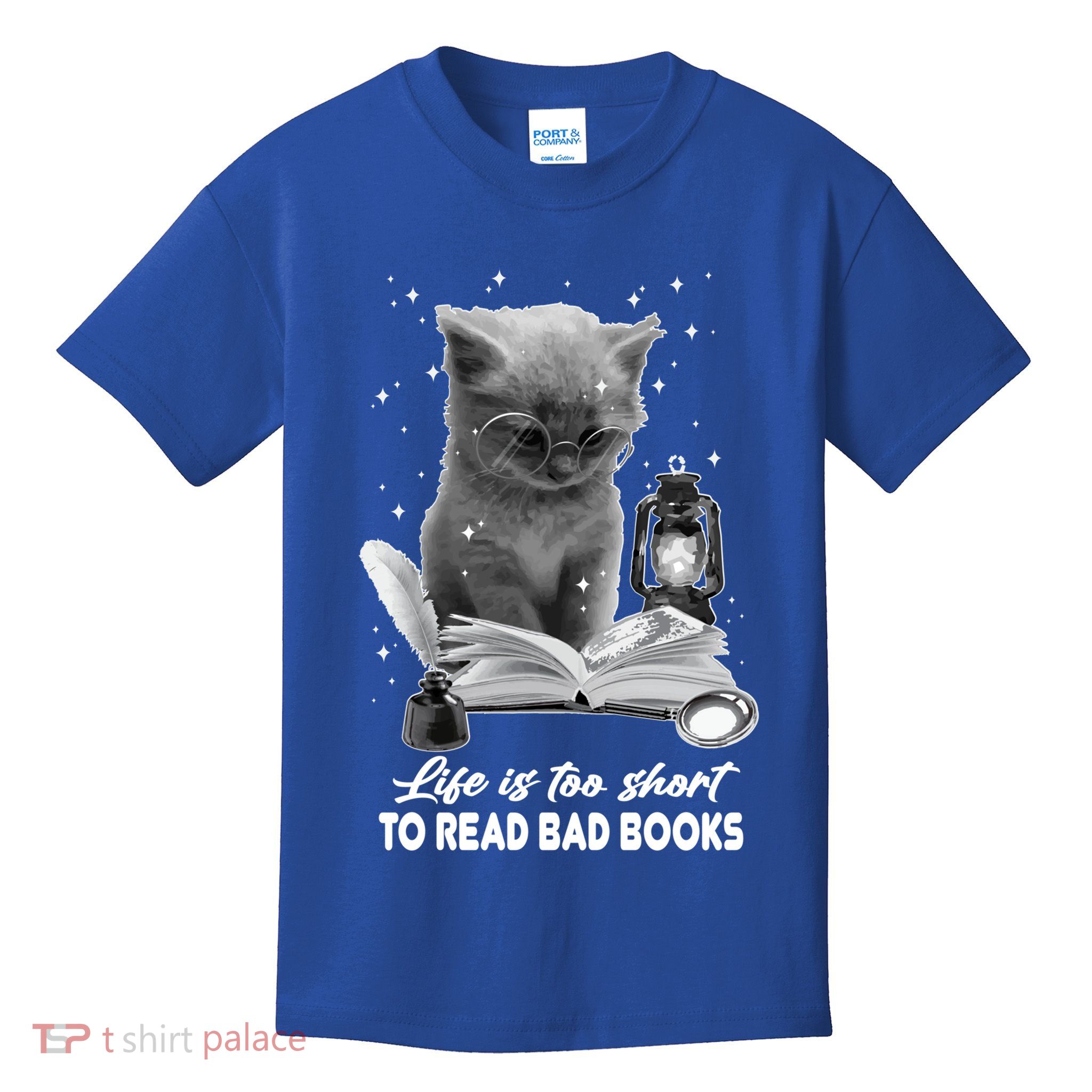 Bookaholic Life Is Too Short To Read Bad Books Bookish Great Gift Kids T-Shirt