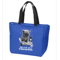 Bookaholic Life Is Too Short To Read Bad Books Bookish Great Gift Zip Tote Bag
