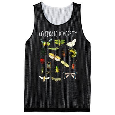 Bug Lover Insect Lover Types Of Bugs Bug Collector Bug Mesh Reversible Basketball Jersey Tank