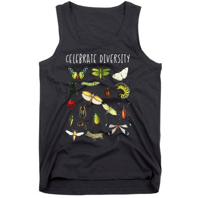 Bug Lover Insect Lover Types Of Bugs Bug Collector Bug Tank Top