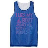 Boats Lover I Like My Boat And Maybe 3 People Boating Gift Mesh Reversible Basketball Jersey Tank