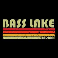 Bass Lake Indiana Funny Fishing Camping Summer Gift Cooling Performance Crew T-Shirt