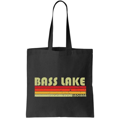 Bass Lake Indiana Funny Fishing Camping Summer Gift Bag