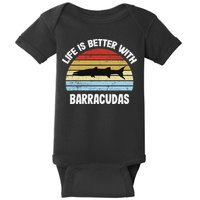 Barracuda Life Is Better With Barracudas Baby Bodysuit