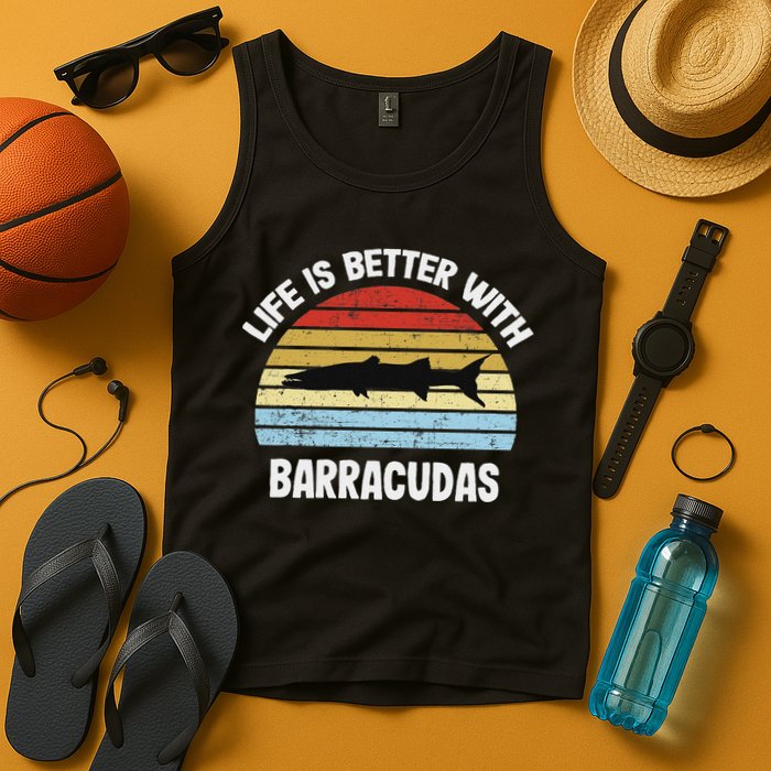 Barracuda Life Is Better With Barracudas Tank Top
