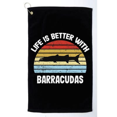 Barracuda Life Is Better With Barracudas Golf Towel