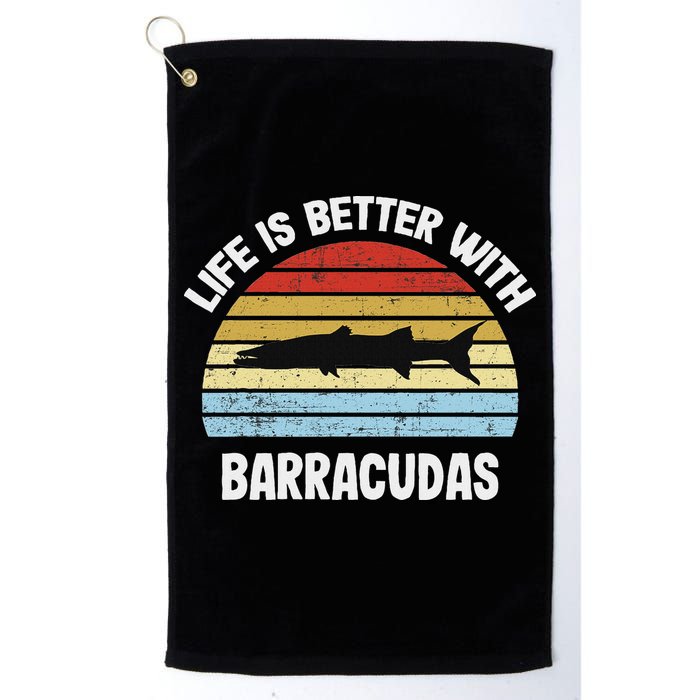Barracuda Life Is Better With Barracudas Golf Towel