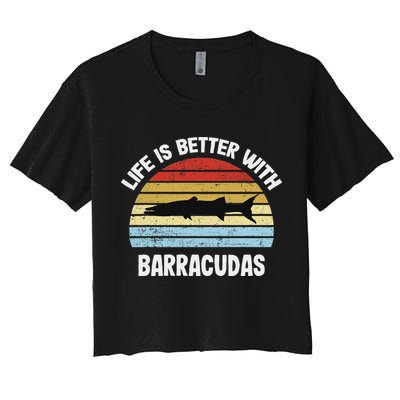 Barracuda Life Is Better With Barracudas Crop Top
