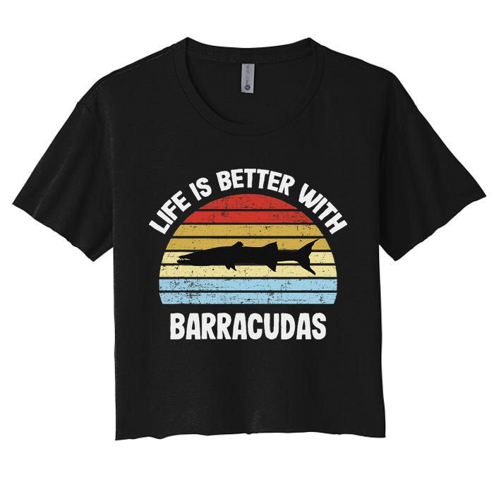 Barracuda Life Is Better With Barracudas Crop Top