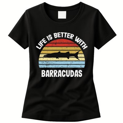Barracuda Life Is Better With Barracudas Womens T-Shirt