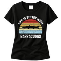 Barracuda Life Is Better With Barracudas Womens T-Shirt