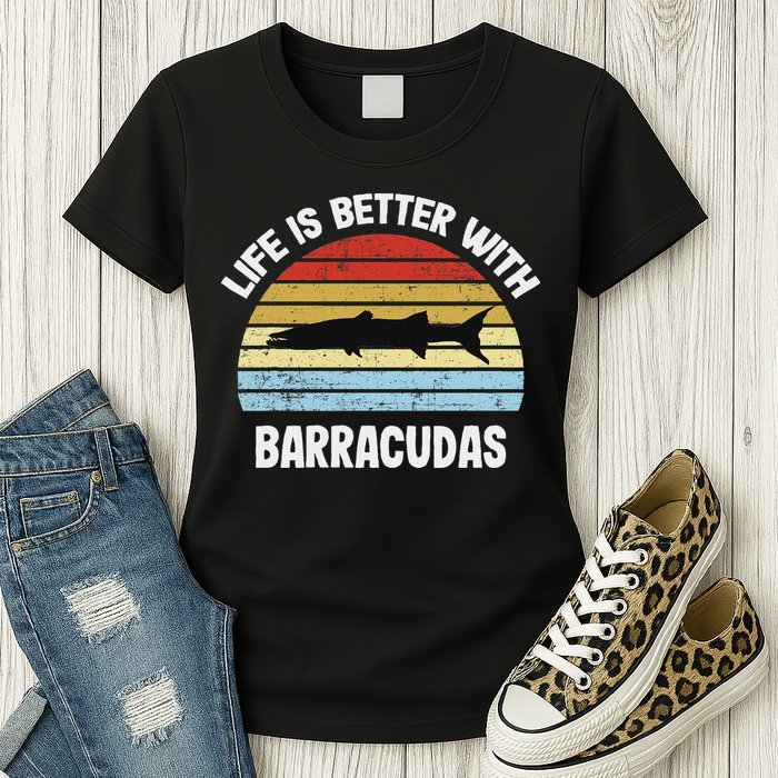 Barracuda Life Is Better With Barracudas Womens T-Shirt