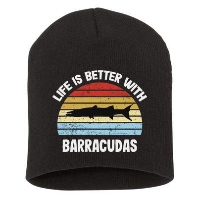 Barracuda Life Is Better With Barracudas Short Acrylic Beanie