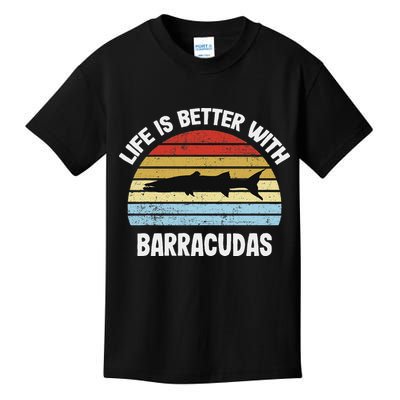 Barracuda Life Is Better With Barracudas Kids T-Shirt