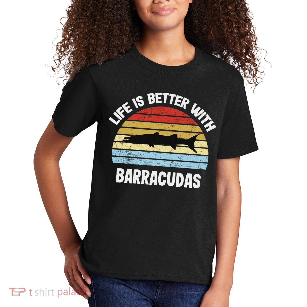 Barracuda Life Is Better With Barracudas Kids T-Shirt