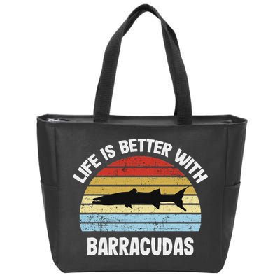 Barracuda Life Is Better With Barracudas Zip Tote Bag