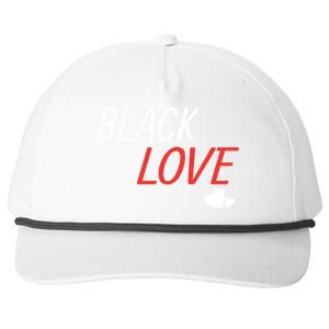 Black Love Is A Beautiful Work Of Art African Couple Gift Snapback Five-Panel Rope Hat