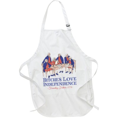 Bitches Love Independence 4th Of July Apron
