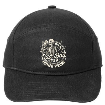 Beer Lover Ing ItS Not A Dad Bod ItS A Father Figure Gift 7-Panel Snapback Hat