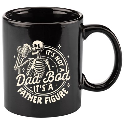 Beer Lover Ing ItS Not A Dad Bod ItS A Father Figure Gift 11oz C Handle Ceramic Mug