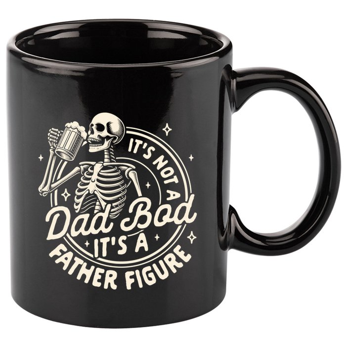 Beer Lover Ing ItS Not A Dad Bod ItS A Father Figure Gift 11oz C Handle Ceramic Mug