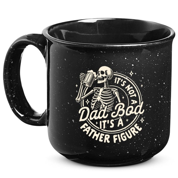 Beer Lover Ing ItS Not A Dad Bod ItS A Father Figure Gift 15oz Campfire Ceramic Mug