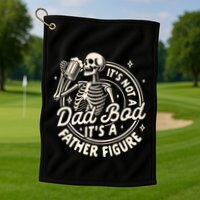 Beer Lover Ing ItS Not A Dad Bod ItS A Father Figure Gift Golf Towel
