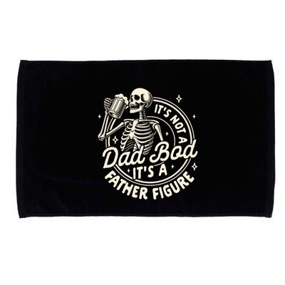 Beer Lover Ing ItS Not A Dad Bod ItS A Father Figure Gift Microfiber Hand Towel