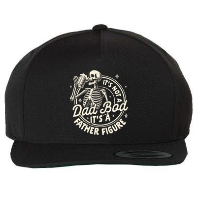 Beer Lover Ing ItS Not A Dad Bod ItS A Father Figure Gift Wool Snapback Cap