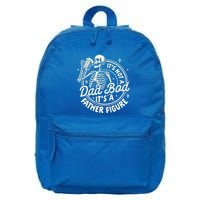 Beer Lover Ing ItS Not A Dad Bod ItS A Father Figure Gift 16 in Basic Backpack