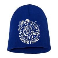 Beer Lover Ing ItS Not A Dad Bod ItS A Father Figure Gift Short Acrylic Beanie
