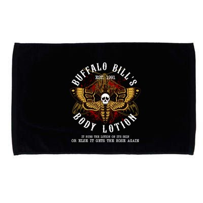 Body Lotion It Rubs The Lotion On Its Skin Horror Hallow Microfiber Hand Towel