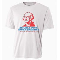 Bitches Love Independence Cooling Performance Crew T-Shirt