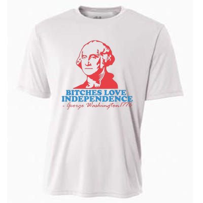 Bitches Love Independence Cooling Performance Crew T-Shirt