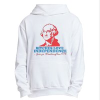 Bitches Love Independence Urban Pullover Hoodie