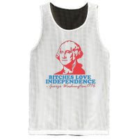 Bitches Love Independence Mesh Reversible Basketball Jersey Tank