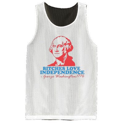 Bitches Love Independence Mesh Reversible Basketball Jersey Tank