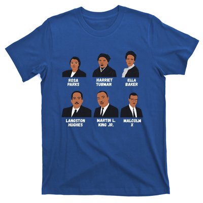 Black Leaders Inspiring Black History African American Gift T-Shirt