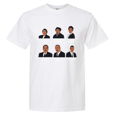 Black Leaders Inspiring Black History African American Gift Garment-Dyed Heavyweight T-Shirt