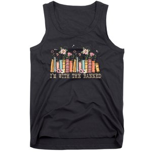 Book Lovers Im With The Banned Books Tank Top