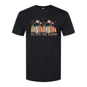 Book Lovers Im With The Banned Books Softstyle CVC T-Shirt