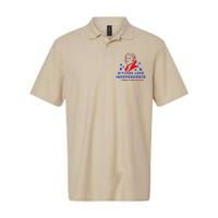 Bitches Love Independence Thomas Jefferson 1776 Softstyle Adult Sport Polo