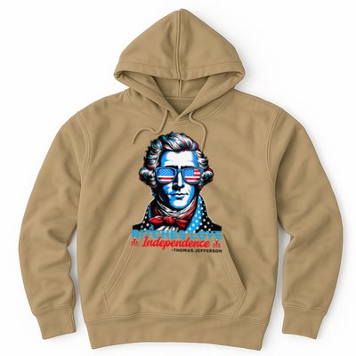 Bitches Love Independence Funny 4th Of July Thomas Jefferson Hoodie