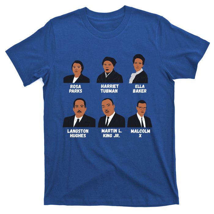 Black Leaders Inspiring Black History African American Funny Gift T-Shirt