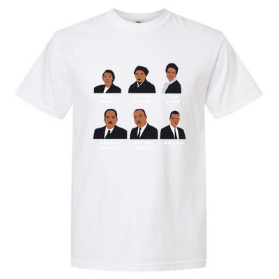 Black Leaders Inspiring Black History African American Funny Gift Garment-Dyed Heavyweight T-Shirt